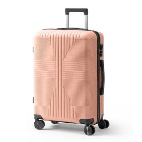 Non-TSA Customs Lock Single 24-inch PP Trolley Case (Option: defaulttitle)