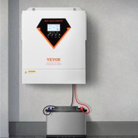 Hybrid Solar Inverter Charger 3500W 220/230V With Built-in 100A MPPT Controller (Option: White)